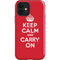 Keep Calm and Carry On iPhone 12 Impact Case