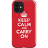 Keep Calm and Carry On iPhone 12 Impact Case