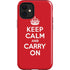Keep Calm and Carry On iPhone 12 Mini Impact Case