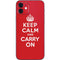Keep Calm and Carry On iPhone 12 Mini Skin