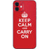 Keep Calm and Carry On iPhone 12 Mini Skin