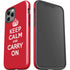 Keep Calm and Carry On iPhone 12 Pro Impact Case