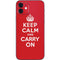 Keep Calm and Carry On iPhone 12 Skin