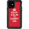 Keep Calm and Carry On iPhone 12 Waterproof Case