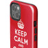 Keep Calm and Carry On iPhone 13 Impact Case