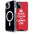 Keep Calm and Carry On iPhone 13 MagSafe Case