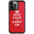 Keep Calm and Carry On iPhone 13 Pro Cargo Case