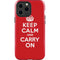 Keep Calm and Carry On iPhone 13 Pro Max Impact Case