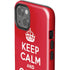 Keep Calm and Carry On iPhone 14 Impact Case