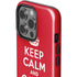Keep Calm and Carry On iPhone 15 Pro Impact Case