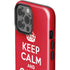 Keep Calm and Carry On iPhone 15 Pro Max Impact Case