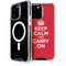 Keep Calm and Carry On iPhone 15 Pro Max MagSafe Case