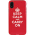 Keep Calm and Carry On iPhone XR Pro Case