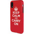 Keep Calm and Carry On iPhone XR Pro Case