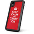 Keep Calm and Carry On iPhone XR Waterproof Case