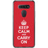 Keep Calm and Carry On LG K51/Q51 Clear Case