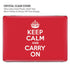 Keep Calm and Carry On MacBook Air 15in (2023-2025) Case plus Skin