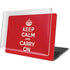 Keep Calm and Carry On MacBook Pro 13in (2020) Case plus Skin