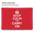 Keep Calm and Carry On MacBook Pro 13in (2020) Case plus Skin