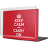 Keep Calm and Carry On MacBook Pro 16in (2021-25) Case plus Skin