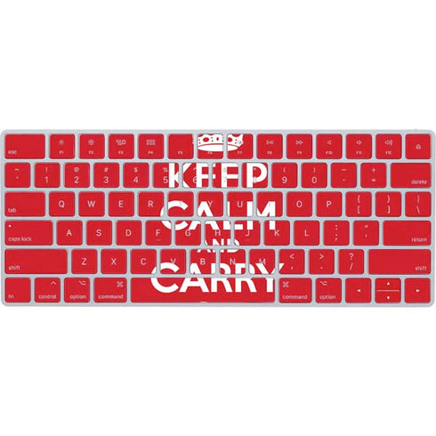 Keep Calm and Carry On Magic Keyboard Skin
