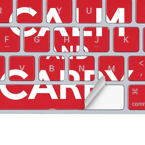 Keep Calm and Carry On Magic Keyboard Skin