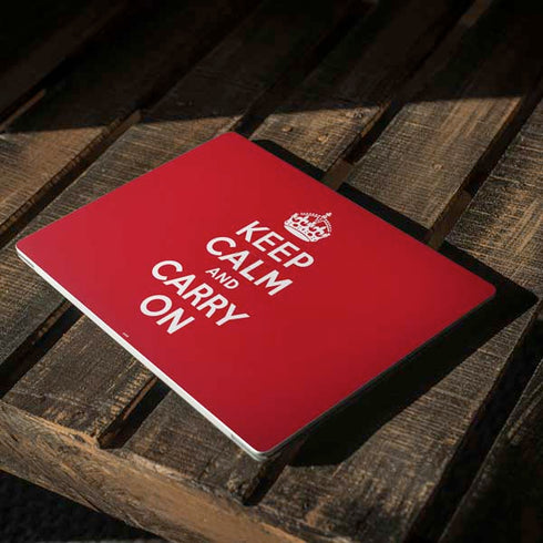 Keep Calm and Carry On Surface Laptop 3 13.5in Skin