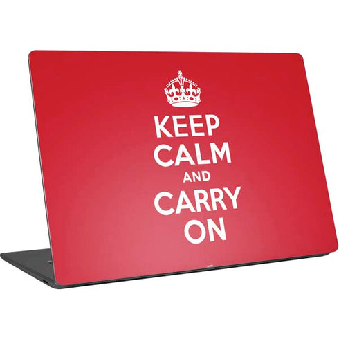 Keep Calm and Carry On Surface Laptop 4 15in Skin