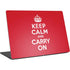 Keep Calm and Carry On Surface Laptop 4 15in Skin