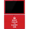 Keep Calm and Carry On Surface Pro 7 Skin