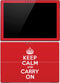 Keep Calm and Carry On Surface Pro (2017) Skin