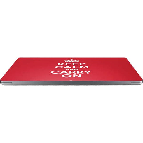 Keep Calm and Carry On Universal Laptop 15in (12.2 x 8.8in) Skin