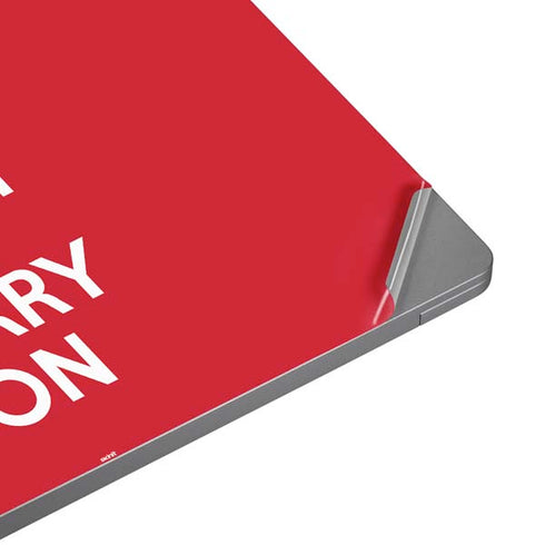 Keep Calm and Carry On Universal Laptop 15in (12.2 x 8.8in) Skin