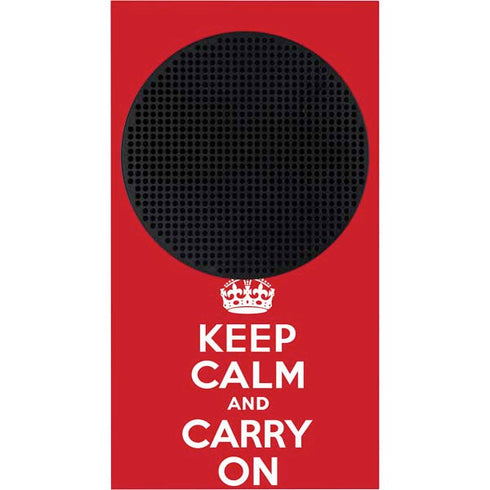 Keep Calm and Carry On Xbox Series S Bundle Skin
