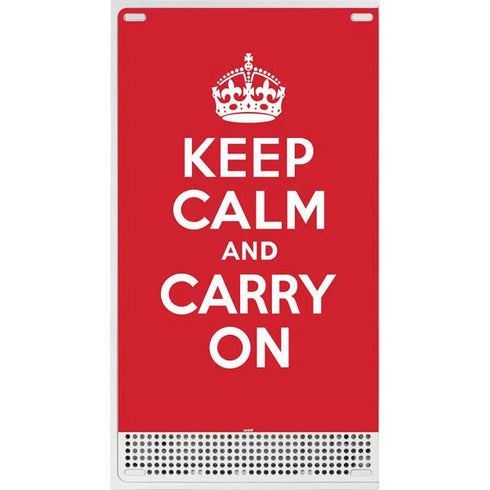Keep Calm and Carry On Xbox Series S Bundle Skin