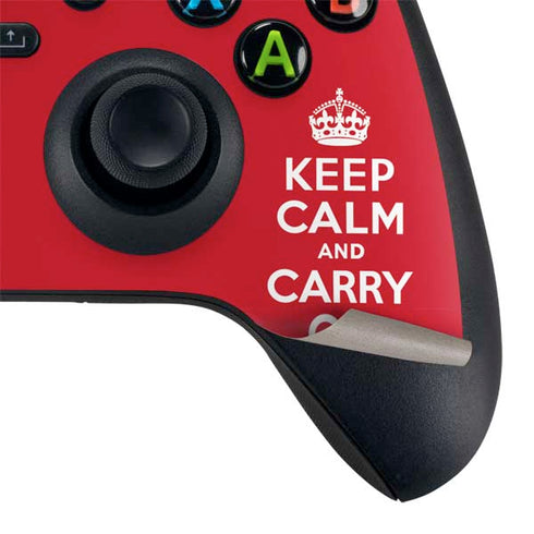Keep Calm and Carry On Xbox Series X Bundle Skin