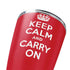 Keep Calm and Carry On Yeti 20oz Tumbler Skin