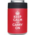 Keep Calm and Carry On Yeti Colster Can Insulator Skin