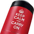 Keep Calm and Carry On Yeti Colster Can Insulator Skin