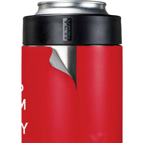 Keep Calm and Carry On Yeti Colster Can Insulator Skin