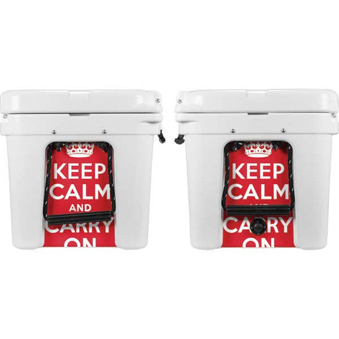 Keep Calm and Carry On YETI Tundra 45 Hard Cooler Skin