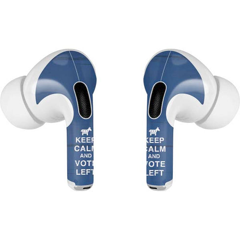 Keep Calm And Vote Left AirPods Pro 2nd Gen Skin