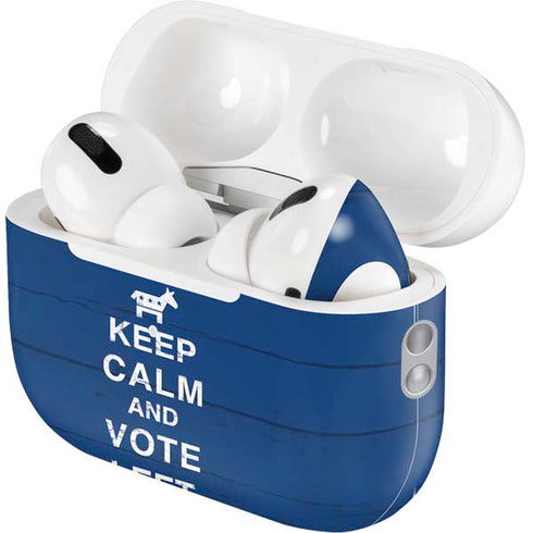 Keep Calm And Vote Left AirPods Pro 2nd Gen Skin