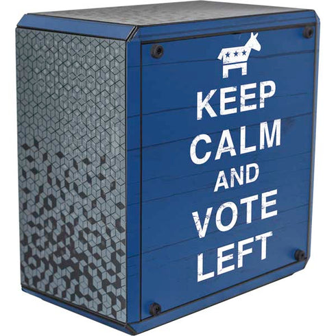 Keep Calm And Vote Left Cooler Master MasterBox Q300L Mini Tower Skin