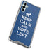 Keep Calm And Vote Left Galaxy A14 5G Clear Case