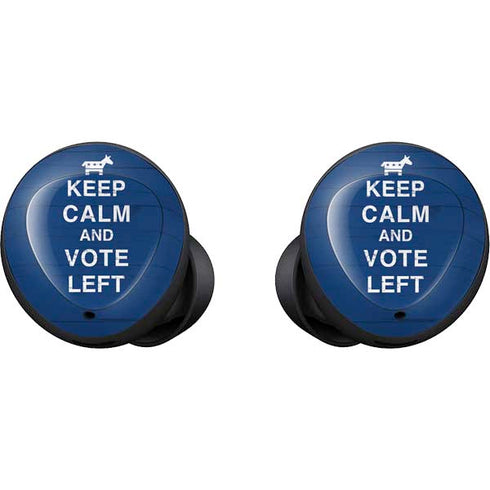 Keep Calm And Vote Left Galaxy Buds Skin