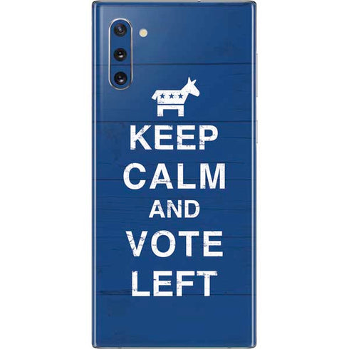 Keep Calm And Vote Left Galaxy Note 10 Skin