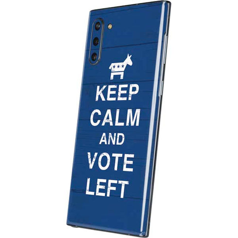 Keep Calm And Vote Left Galaxy Note 10 Skin
