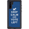 Keep Calm And Vote Left Galaxy Note 10 Waterproof Case