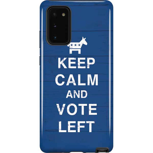 Keep Calm And Vote Left Galaxy Note20 5G Pro Case